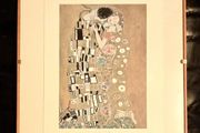Mrs Klimt Sews a Patchwork Quilt Print Sally Swan