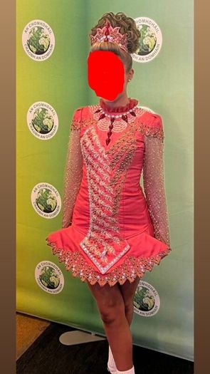Irish dancing dress