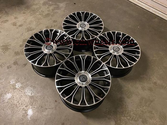 20" Inch Maybach 2 Style Alloy Wheels Mercedes C E A S Class 5X112 W204 W205 W212 W213 W221 W222