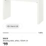 Ikea dressing table MALM, white, 120x41 cm Image 6