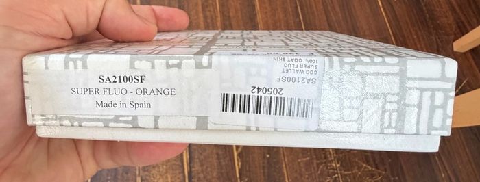 CDG Super Fluo Wallet