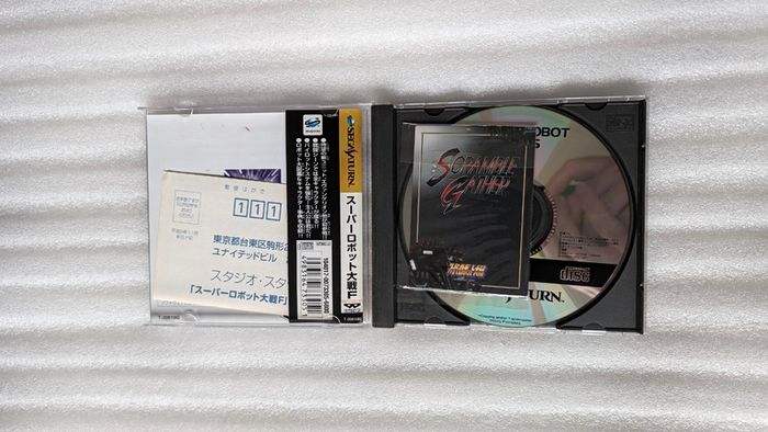 Super Robot Wars F (Super Robot Taisen F) - Sega Saturn - Japan Import