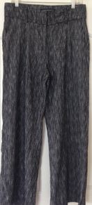 Black and white French Connection trousers