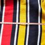 Tommy Hilfiger colorful red Black yellow 4 seasons cotton dress L Image 7