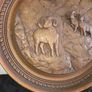 1970's Karl Rothammer Wood Carved Wall Plaque Image 6