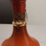 Ornate Vintage Ceramic Wine Bottle Image 5
