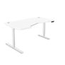 Leap Electric Height Adjustable desk Radial top 1600x1000 Image 5