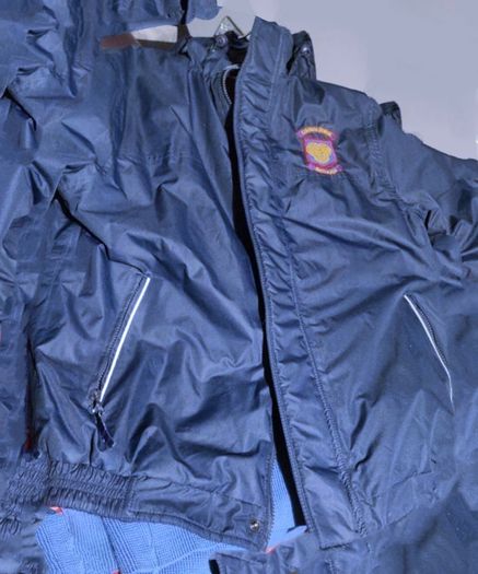 Grants brand winter jacket Colaiste Pobail Setanta.