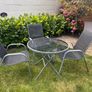 Garden table and chairs Image 4
