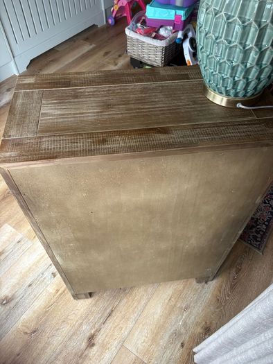 Lex low brown bookcase