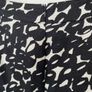 Max Mara Puro Lino Black White Linen Blend Skirt Image 6