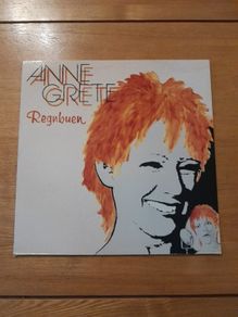 Anne Grete - Regnbuen. Original 1986 Album, LP Vinyl Record. 1980s 80s. Danish pop/rock.