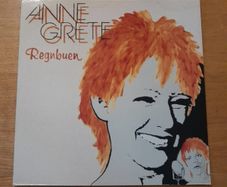 Anne Grete - Regnbuen. Original 1986 Album, LP Vinyl Record. 1980s 80s. Danish pop/rock.