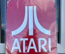Atari Metal Sign