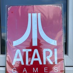 Atari Metal Sign