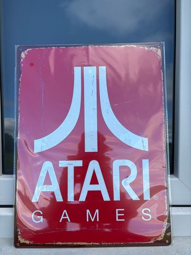 Atari Metal Sign