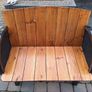 Oak barrel garden furniture Image 9