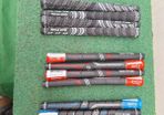 Golf club regripping