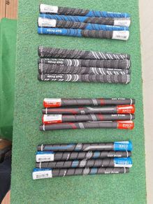 Golf club regripping