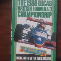 The 1988 Lucas British Formula 3 Championship On Vhs