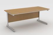 New Straight Office Desk with Cantilever Legs W1600 x D800mm