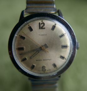 Vintage  Timex  Mechanic Men  Watch Working!