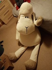 Sheep teddy 66" tall