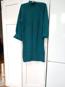 Jaeger Teal Cashmere/Wool, Dress/Long Sweater S
