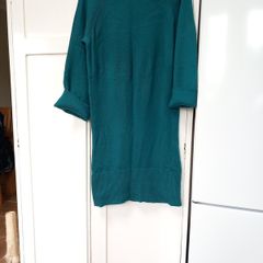 Jaeger Teal Cashmere/Wool, Dress/Long Sweater S
