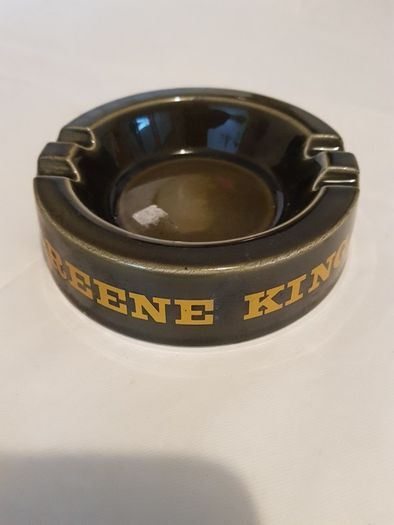 greene king advertising ashtray ,,prefect condition collectors item,by wade, price includes post to anywhere in ireland thank you,,