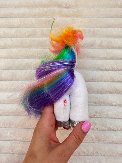 TY Beanie Boo Starr The White Pony approx. 16 cm. Plush Please see photos