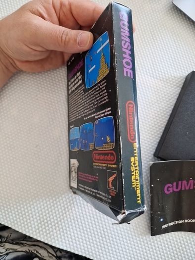 Gumshoe Gum Shoe Nintendo Nes Arcade Retro Games Original