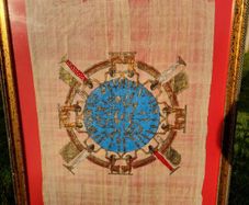 Egyptian Art Vintage Papyrus Handmade