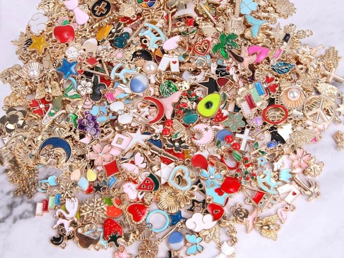 350Pcs Wholesale Bulk Lots Jewelry Making Charms Assorted Pendants for DIY Necklace Bracelet Earring Craft Supplies (FREE POSTAGE)