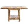 Extendable Coffee Table 90x(45-90)x45 cm Solid Mango Wood Image 2