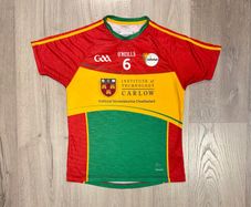 Carlow GAA Match-Worn GPS Jersey 2018-2019