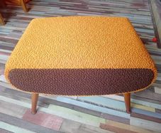 vintage sewing box/ foot stool.