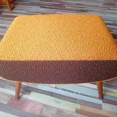vintage sewing box/ foot stool.