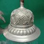 Vintage German Crystal Glass Beer Stein  / Tankard /  Lidded Image 2
