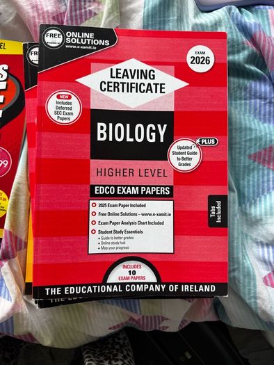 Leaving cert books