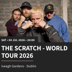 The Scratch - 2 x tickets