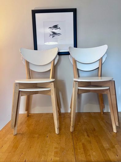 Ikea Bjursta extendable table & 4 chairs