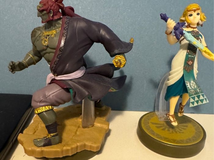 Zelda Amiibo Figures Ganondorf & Zelda