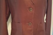 Brown Linen Jacket