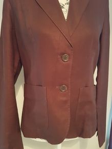 Brown Linen Jacket