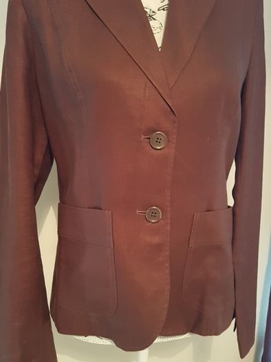 Brown Linen Jacket