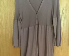 Monsoon Long Tunic Cardigan Lilac Size 20