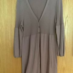 Monsoon Long Tunic Cardigan Lilac Size 20
