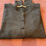 Part Two grey jumper with light grey elbow patches (S) Image 2