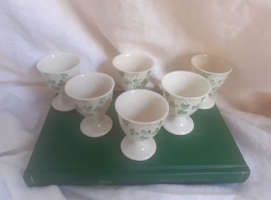 Belleek Set of 6 Egg Cups
